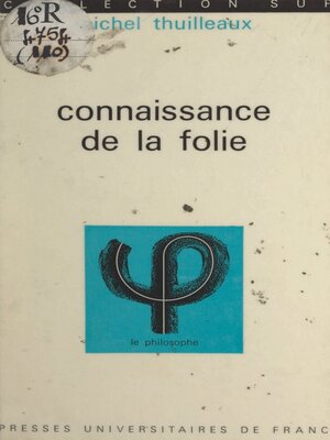 cover image of Connaissance de la folie
